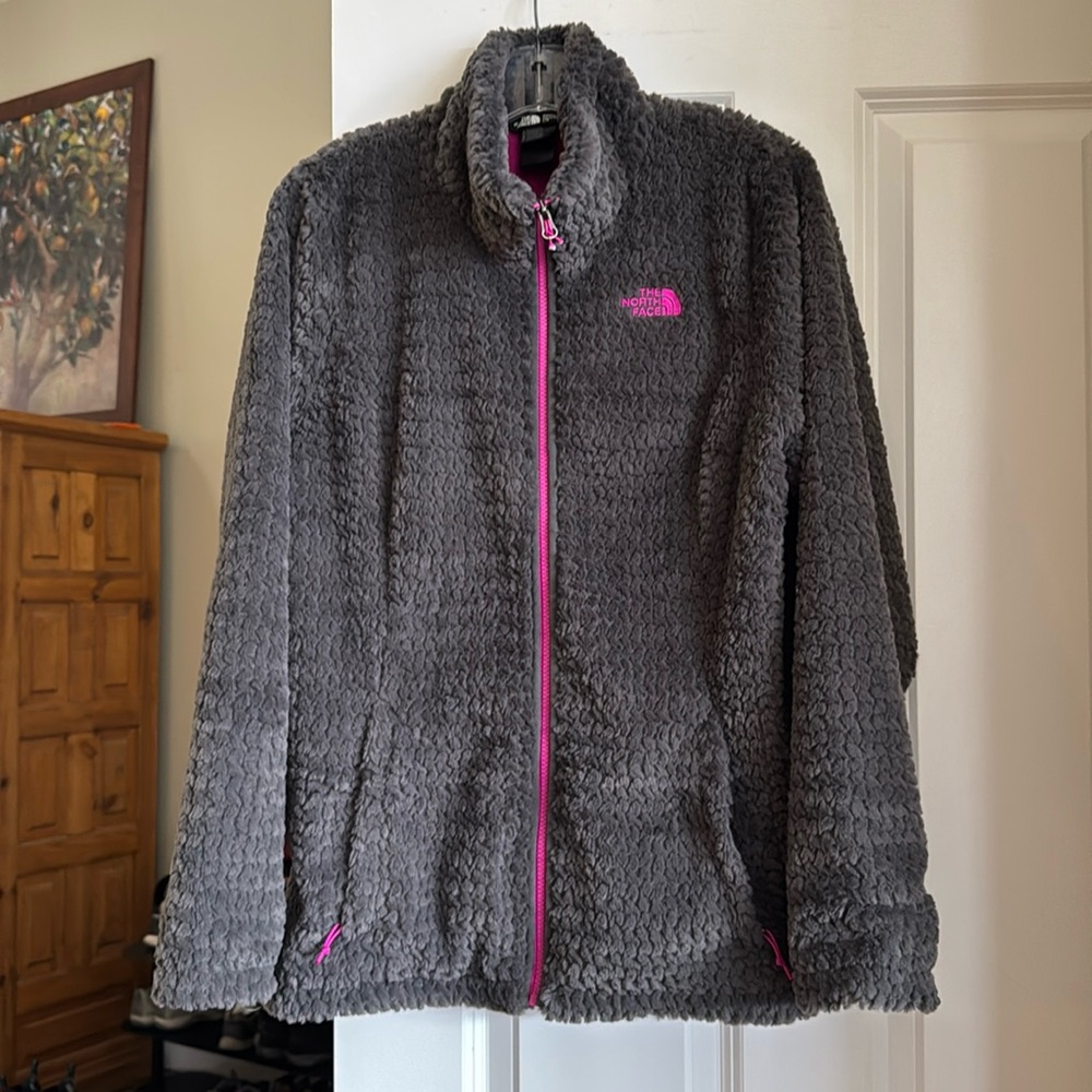 North Face fleece jacket button